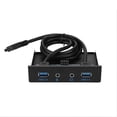 thumbnail image 4 of USB3.0 AUDIO Floppy Front Panel 3.5inch 2 USB3.0 Interfaces with Mic Audio, 4 of 13