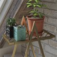 thumbnail image 4 of Ameriwood Home Wallflower Plant Stand in Gold, 4 of 9
