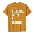 thumbnail image 4 of Séductiva T-Shirt à Manches Courtes pour Femmes jusqu'à 50 % de Réduction T-Shirt Imprimé Baseball Café Weekends Coton Col Rond Manches Courtes Décontracté, 4 of 4