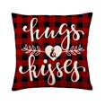 thumbnail image 1 of PENGXIANG 1PC Saint-Valentin Coton Lin Taie d'Oreiller Canapé Housse de Coussin Décor de la Maison, 1 of 2