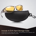 TINHAO HD Polarized Night Vision Glasses Fit Over Glasses for Men