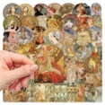 thumbnail image 3 of Paquete de pegatinas con figuras literarias y artísticas de anime, 54 piezas, 3 of 5