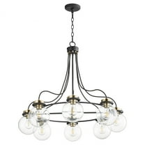 638-8-69 Quorum Lighting Centauri - 8 Light Chandelier in style - 32 inches wide by 28.63 inches high     -Traditional Installation