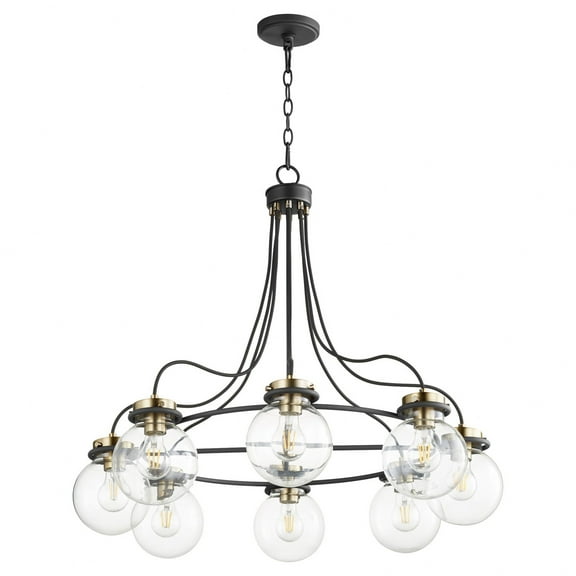 638-8-69 Quorum Lighting Centauri - 8 Light Chandelier in style - 32 inches wide by 28.63 inches high     -Traditional Installation