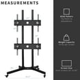 thumbnail image 5 of VIVO Dual TV Cart Mount for LCD LED Plasma Flat Panel | Fits 32" to 65" Screens, 5 of 8