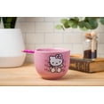thumbnail image 5 of Silver Buffalo Sanrio Hello Kitty Waving Pink Ceramic Ramen Noodle Rice Bowl with Chopsticks, Microwave Safe, 20 Ounces,, 5 of 9