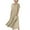 Khaki, variant on Gamivast Girls Dresses Size 10-12 Summer Cotton Linen Sundress V Neck Short Sleeve Maxi Dress with Pockets Loose Fit Flowy Dress Vacation Beach Dress Black 5T Camisas Para Mujer My Orders
