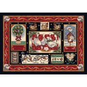 Milliken Seasonal Inspirations Area Rug Partridge In A Pear Tree 00011 Twelve Days 2' 8" x 3' 10" Rectangle