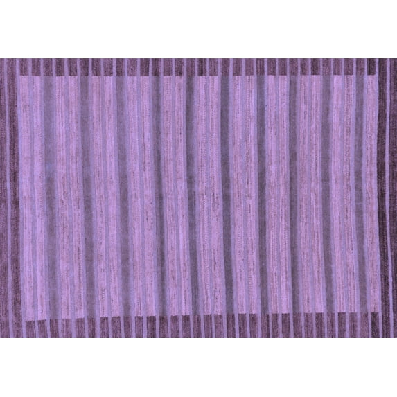 Ahgly Company Indoor Rectangle Oriental Blue Modern Area Rugs, 5' x 8'