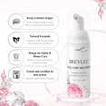 thumbnail image 2 of Shampoo para extensiones de pestañas BREYLEE 60 ml con botella de enjuague y cepillo, 2 of 8
