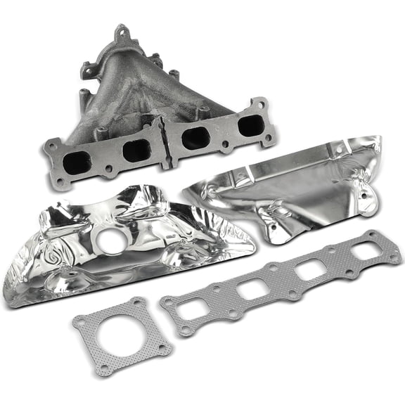 A-Premium Exhaust Manifold W/Gasket, Bolt, Nut, Washers[1.8L 2.0L 2.4L]Compatible with Jeep Compass Patriot 07-17 & Dodge Journey 09-20, Avenger 08-14, Caliber 07-12 & Chrysler 200 11-14, Sebring