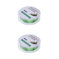 thumbnail image 4 of Eigraketly Hilo de pescar de nailon profesional de 100M, 34 libras (máx.), hilo de pescar de carpa bajo, resistente al desgaste, cable de pesca, verde claro 7 2piezas Eigraketly CBP067148, 4 of 5