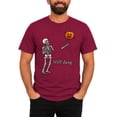 thumbnail image 3 of NH2 Creative Funny Skeleton Lost Pumpkin Balloon Halloween T-Shirt, 3 of 4