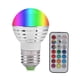 thumbnail image 2 of Luz de color LED Bling Bling E27 3W RGB Luz de vela que cambia de color, 2 of 14