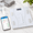 white, variant on Intelligent Body Fat Scale A Simple And Practical Digital That Can Be Connected To Mobile Bathroom Display Bmi Mdurable Weight (p