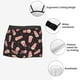 thumbnail image 3 of Balery Popcorn Calzoncillos bóxer para hombre, ropa interior de algodón suave y transpirable con cinturilla de nailon-Small, 3 of 5