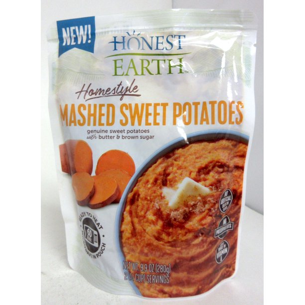 Honest Earth Homestyle Mashed Sweet Potatoes 9.9 oz