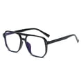 thumbnail image 3 of Transparent Computer Glasses Frame Women Men Anti Blue Light square Eyewear Blocking Glasses Optical Spectacle Eyeglass 6, 3 of 5