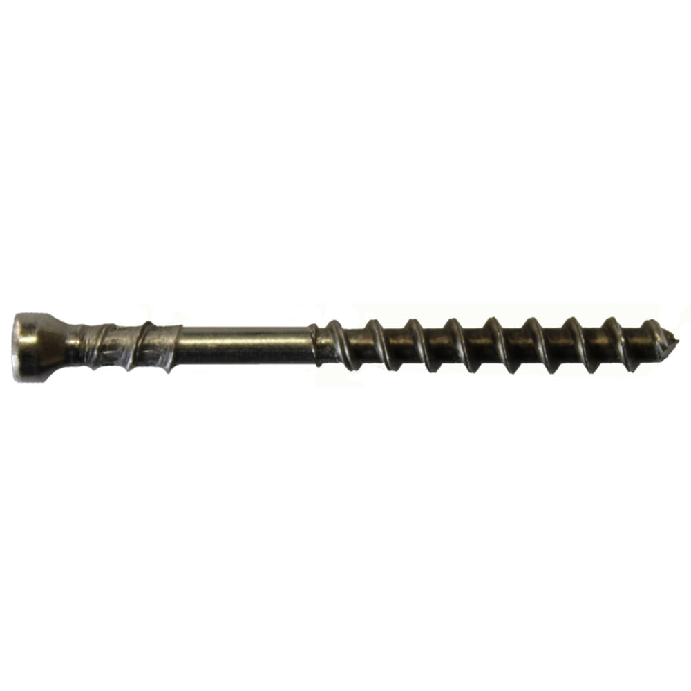 National Nail 345224S Trim 316 Stainless Steel Camo Deck Screw, 1-7/8"