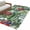 White, variant on Tropical Plants Area Rugs 3'x5', Washable Small Throw Rugs for Living Room Bedroom, Summer Watercolor Parrots Green Leaves Indoor Outdoor Rug Non-Slip Low Pile Carpet Runner Reversible Floor Mats