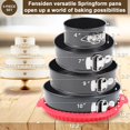 thumbnail image 2 of Set de sartenes Springform Fensiden Premium de 10, 18, 23 y 25 cm, redondas, 2 of 9