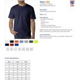 thumbnail image 2 of Bayside Men's Heavyweight Shoulder Tape Union Made T-Shirt, Style BA2905, 2 of 2
