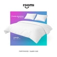 thumbnail image 5 of Edredón Matrimonial/Queen Size Blanco Roomi 100% Algodón + Funda Decorativa, 5 of 5