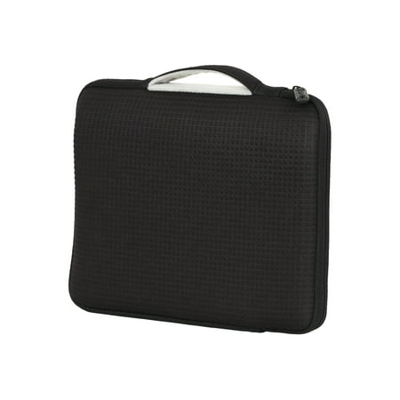 Speck PixelSleeve Plus - Protective sleeve for tablet - neoprene - black/gray