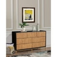thumbnail image 6 of Origins by Alpine Larsen 7 Drawer Dresser in Black, 6 of 10