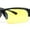 Matte Black, variant on Xloop Mens Night Driving Blue Light Filter Half Rim Plastic Sport Sunglasses Matte Black - Yellow