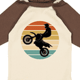 thumbnail image 4 of Inktastic Dirt Biking Motocross Retro Boys or Girls Long Sleeve Baby Bodysuit, 4 of 5