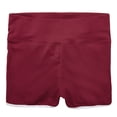 thumbnail image 6 of Running Athletic Shorts Yoga Short Pants Gym Dance Workout Shorts for Women, Wine Red, XL, 6 of 8