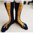 thumbnail image 3 of Divertidas Piernas Calcetines Rodilla Calceta Patas De Pollo, 3 of 5