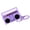 Purple color, variant on Creative Voice Recorder Keychain Tape Recorder Keychain Mini Recording Funny Mus