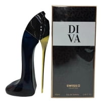 Diva Perfume for Women – Eau de Toilette Spray – 3.3 oz (100 ml) – Long-Lasting Fresh and