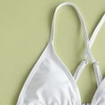 thumbnail image 7 of Gubotare Swim Suit Girls Girls Swimsuit Bathing Suit Solid Color Twist Cross Tropical Floral 3 Piece Girls' Swimwear Bikini with Cover UpSize 14-16 (White,14-16 Years), 7 of 7