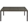 thumbnail image 7 of Modway Conduit 7 Piece Outdoor Patio Wicker Rattan Dining Set in Brown Peridot, 7 of 7