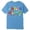 z260820-B-Blue, variant on XEGLSBU Girls Shirts Size 14 Cute Girls Graphic Tee Short Sleeve T Shirt Casual Summer Top for Kids Youth Children Pink Size 11-12 Years