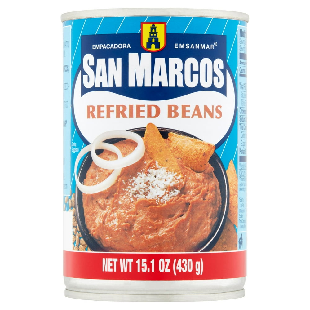 San Marcos Refried Beans, 15.1 Oz
