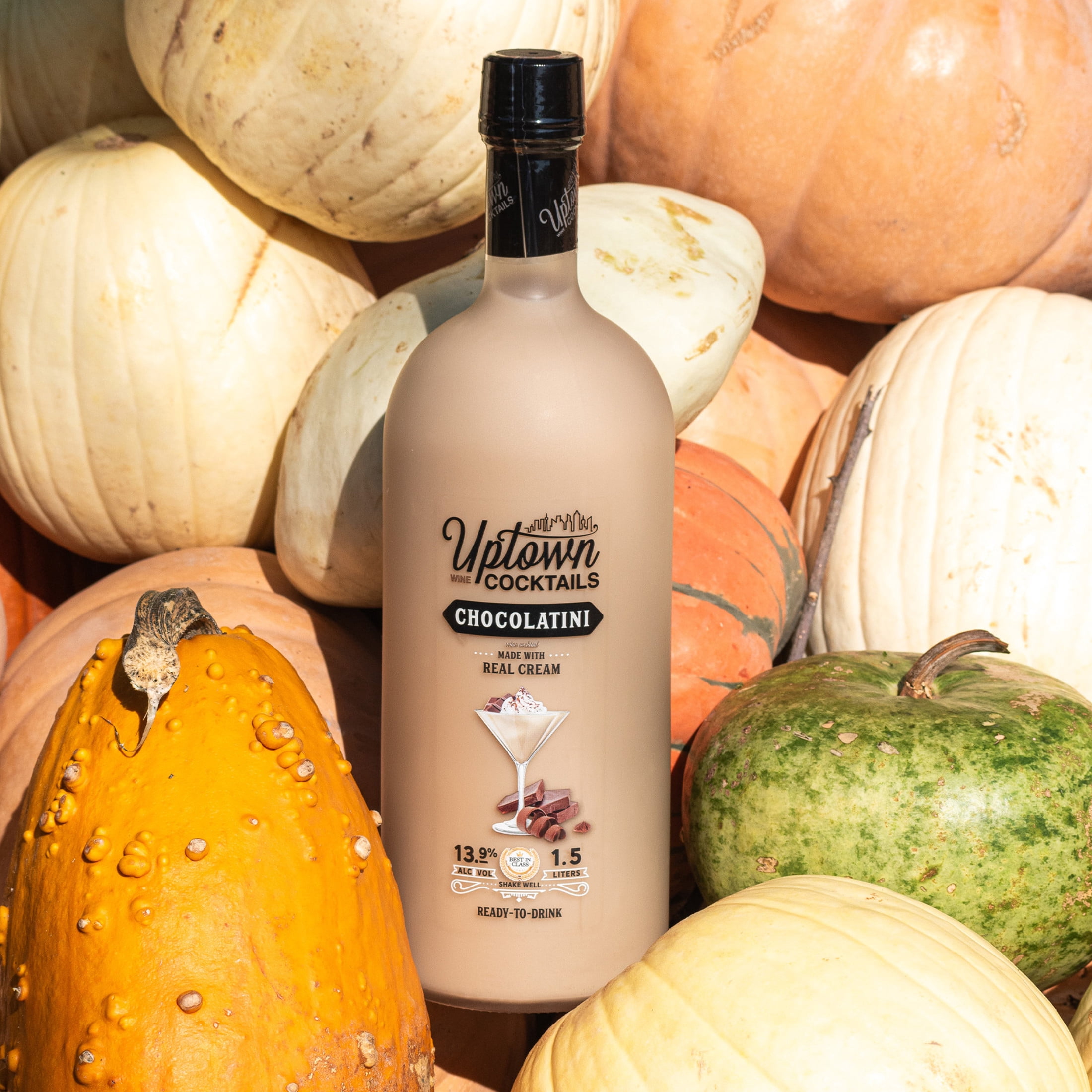 Uptown Cocktails Chocolatini, 1.5L Bottle, ABV 13.9%