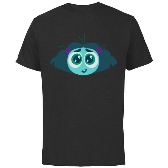 Disney and Pixar’s Inside Out 2 Envy Big Face Costume- Short Sleeve Cotton T-Shirt for Adults - Customized-Black
