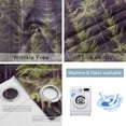 thumbnail image 4 of Teal Purple Forest Blackout Curtains for Bedroom/Living Room, Thermal Insulated Kitchen Curtains, Pine Tree Summer Botanical Modern Art Grommet Darkening Window Treatment Drapes 52"x63"x2, 4 of 8