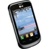 Tracfone LG L305C 4GB Prepaid Smartphone, Black