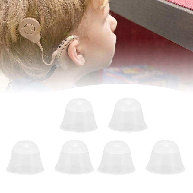 6 Pcs Embouts d'Oreille Universels Doux Confortables Embouts d'Écouteurs en Silicone de Remplacement pour