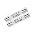 thumbnail image 4 of Fusible de cartucho automotriz 6A 250V 5x25mm de acción rápida reemplazo para amplificador de alarma de audio de estéreo de automóvil 10 piezas, 4 of 5