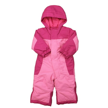 

Pre-owned L.L. Bean Girls Pink Snowsuit size: 6-12 Months