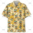 thumbnail image 2 of Camisa hawaiana nueva para hombre, camisa escolar de verano, camisa con solapa de manga corta con estampado 3D, diseño original informal, ropa para hombre, 2 of 4