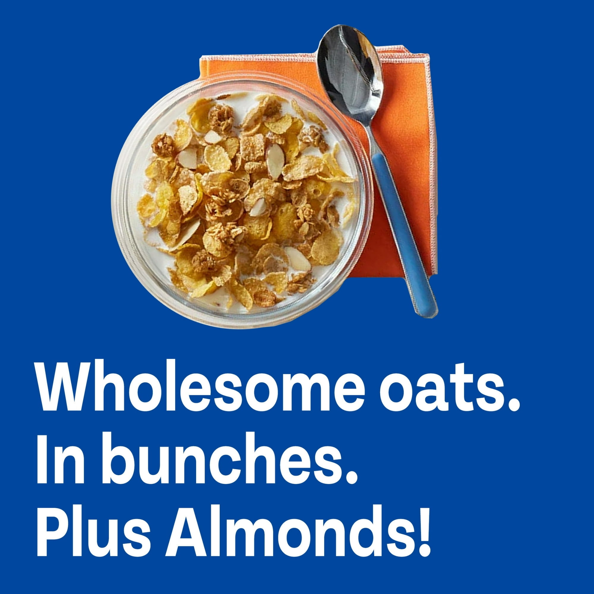 Post Honey Bunches of Oats with Almonds Breakfast Cereal, Family Size Cereal, 18 oz (Part 4)