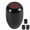 Black, variant on Xirurus Car 5 Speed Manual Gear Shift Knob Shifter Lever Stick with 3 Adapters 8/10/12mm, Silver (3.94 inches / 10 cm)
