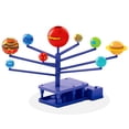 thumbnail image 1 of Kit De Modelo De Sistema Solar Sistema Solar 3D Para Niños Modelo De Sistema Solar Motorizado Con 8 Planetas Proyector De Planetario Giratorio De 360 Grados Juguete Artes Planetas Juguetes Espaciales Muyoka Hogar, 1 of 6